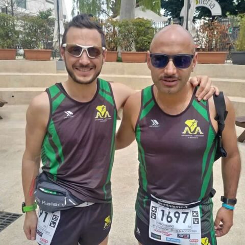 Fabio Iuliano corre la maratona attorno al palazzo iorestoacasa