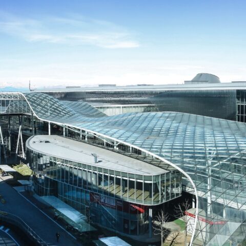 Fiera Milano Edifici Cielo Orizzonte