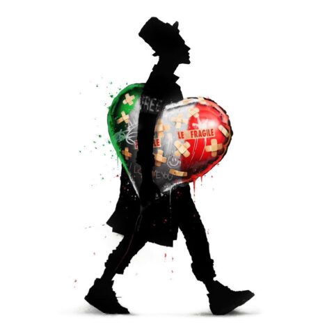 kenny random in un opera dedicata all'italia coronavirus the collector