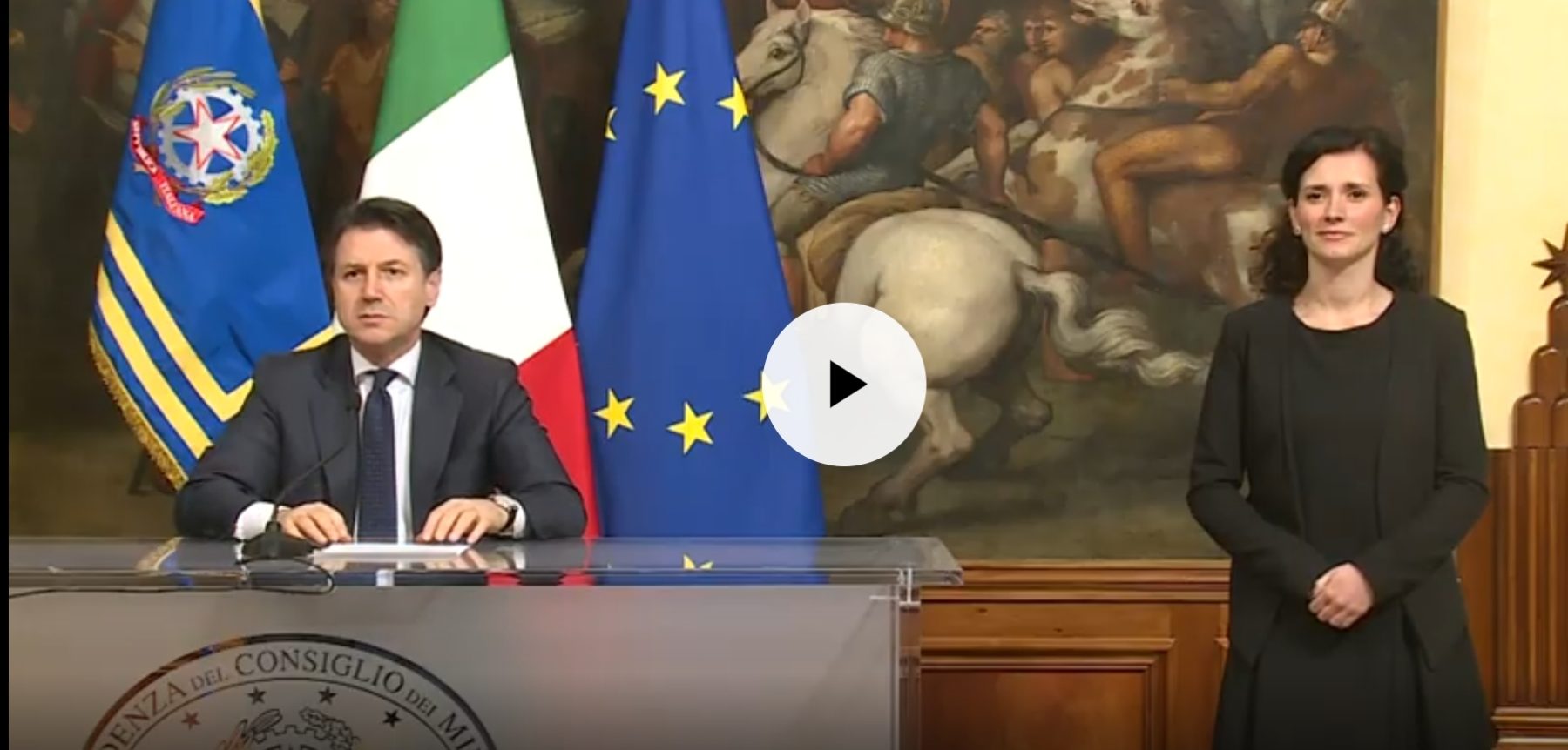 il premier giuseppe conte