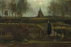 Giardino della canonica a Nuenen in primavera di Van Gogh 1884