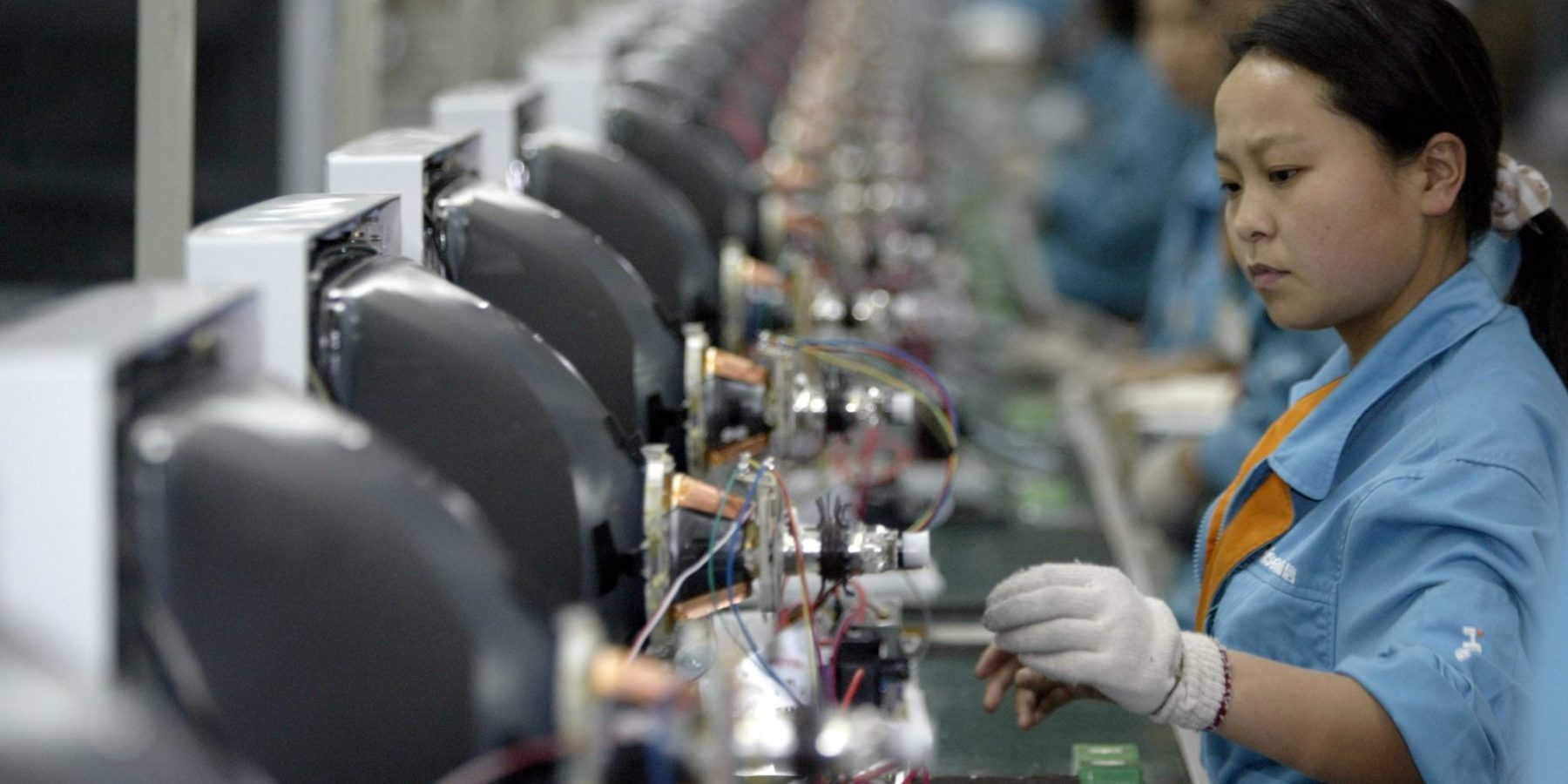 Gli effetti economici lavoratrice cina