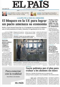 el Pais 9 aprile