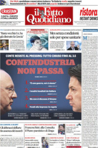 il Fatto Quotidiano 10 aprile