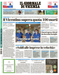 il GIornale di Vicenza 10 aprile