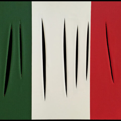 L’Arte della Domenica con Mr Savethewall Bandiera Italiana