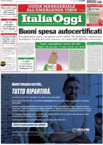 Italia Oggi 1 Aprile