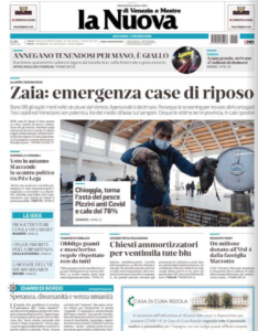 la Nuova Venezia 8 Aprile