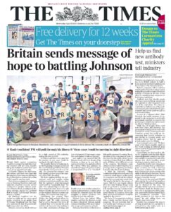 the Times 8 Aprile