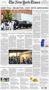 New York Times 1 Aprile