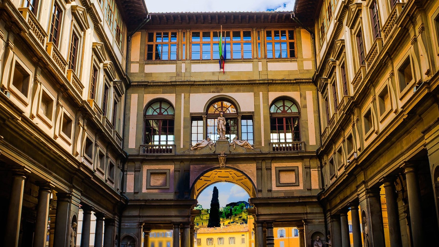sistema salva musei Museo Uffizi