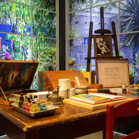 lo studio di Frida Kahlo