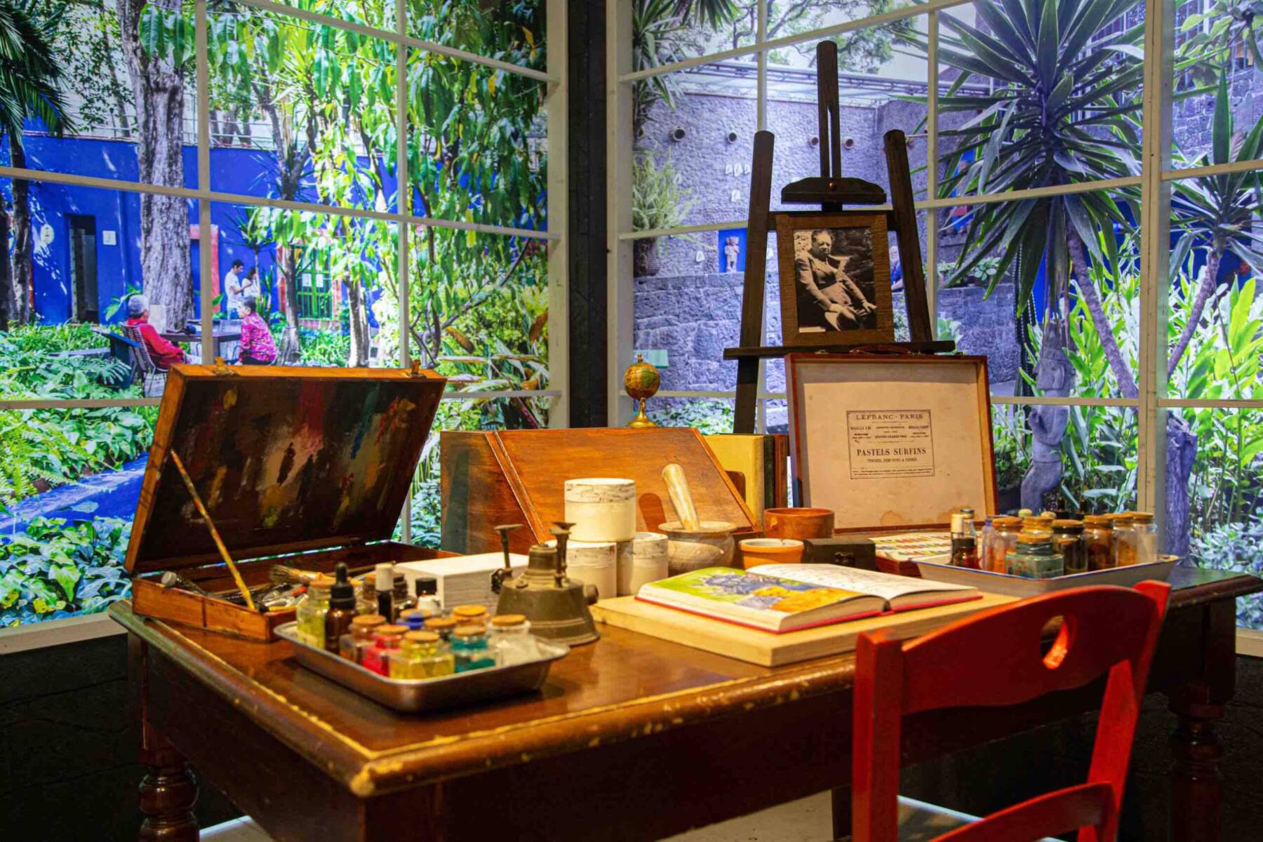 lo studio di Frida Kahlo