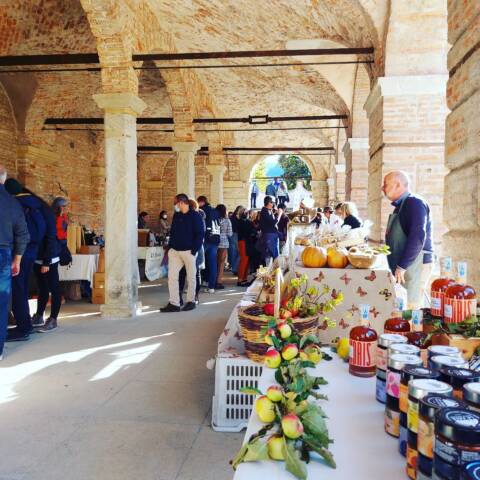 Prodotti della Terra, mercato in corte