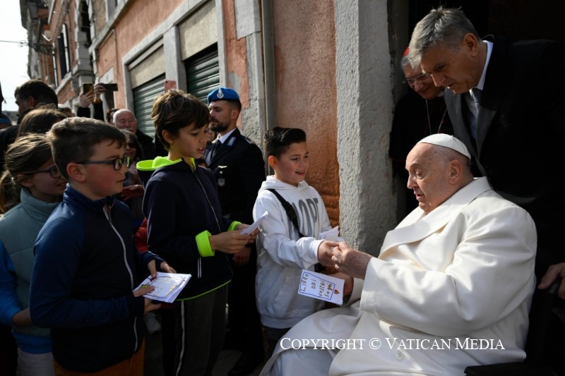 Il Papa a Venezia