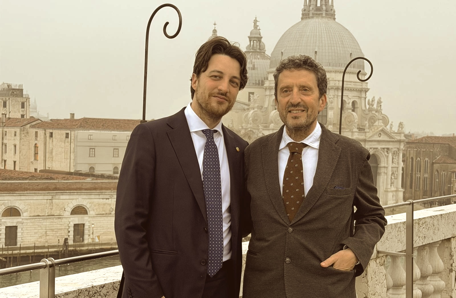 Il Presidente del Veneto Stefani e il Presidente della Biennale di Venezia Buttafuoco