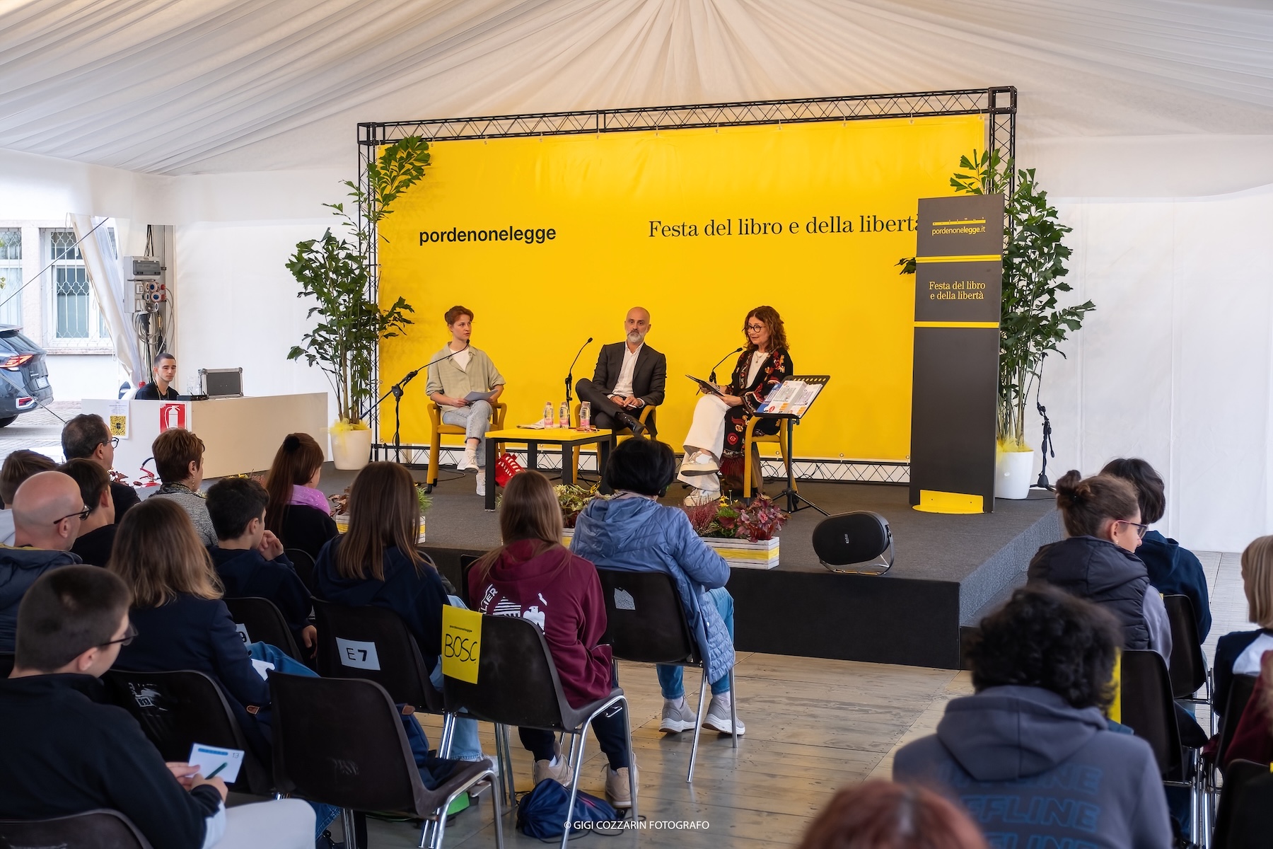 Una presentazione a Pordenonelegge (Ph. courtesy ufficio stampa)