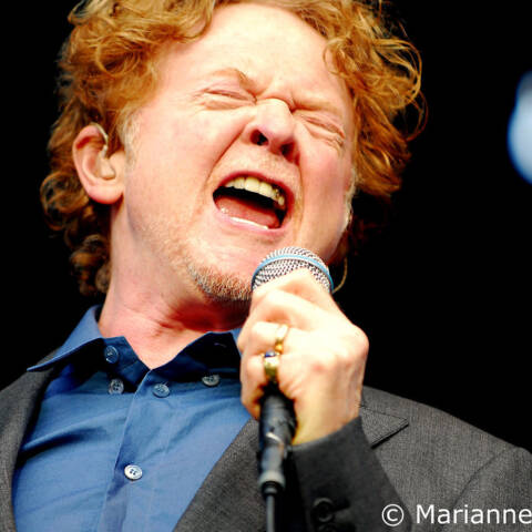Mick Hucknall voce dei Simply Red (Ph. via Openverse / flickr — MvanM - Marainne Van Meel)