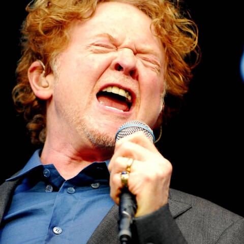 Mick Hucknall voce dei Simply Red (Ph. via Openverse / flickr — MvanM - Marainne Van Meel)