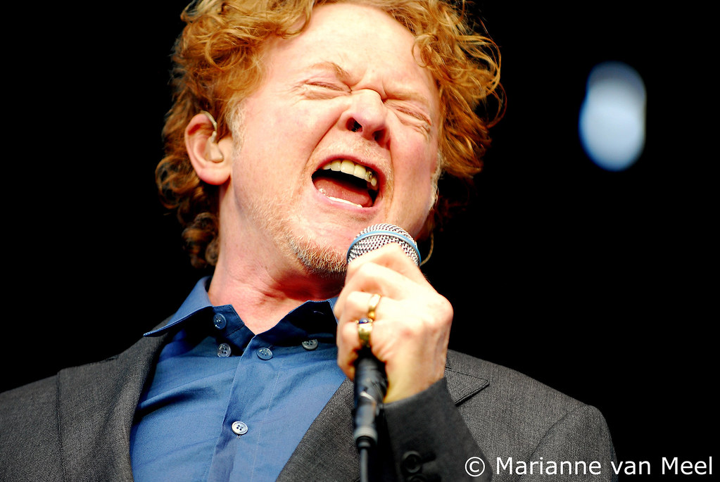 Mick Hucknall voce dei Simply Red (Ph. via Openverse / flickr — MvanM - Marainne Van Meel)